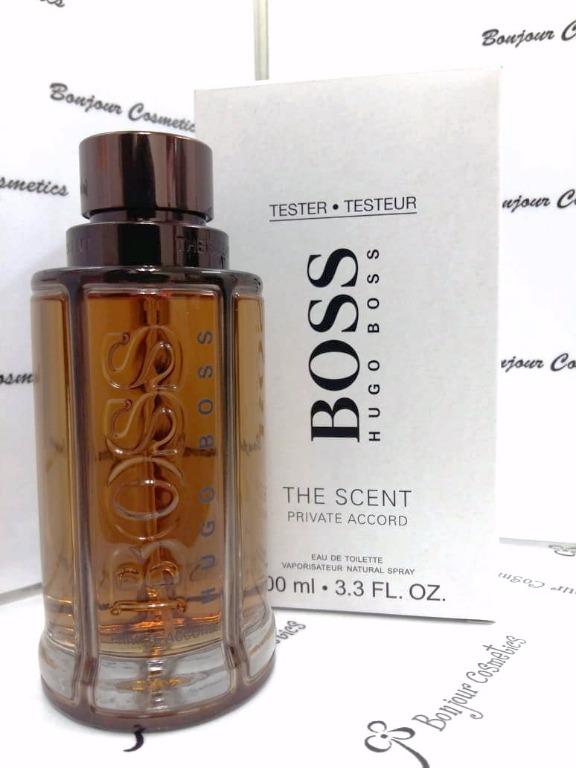 hugo boss the scent tester