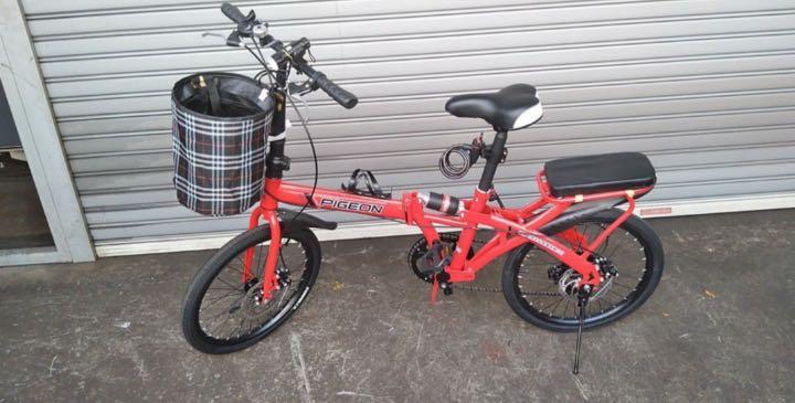 new red bike