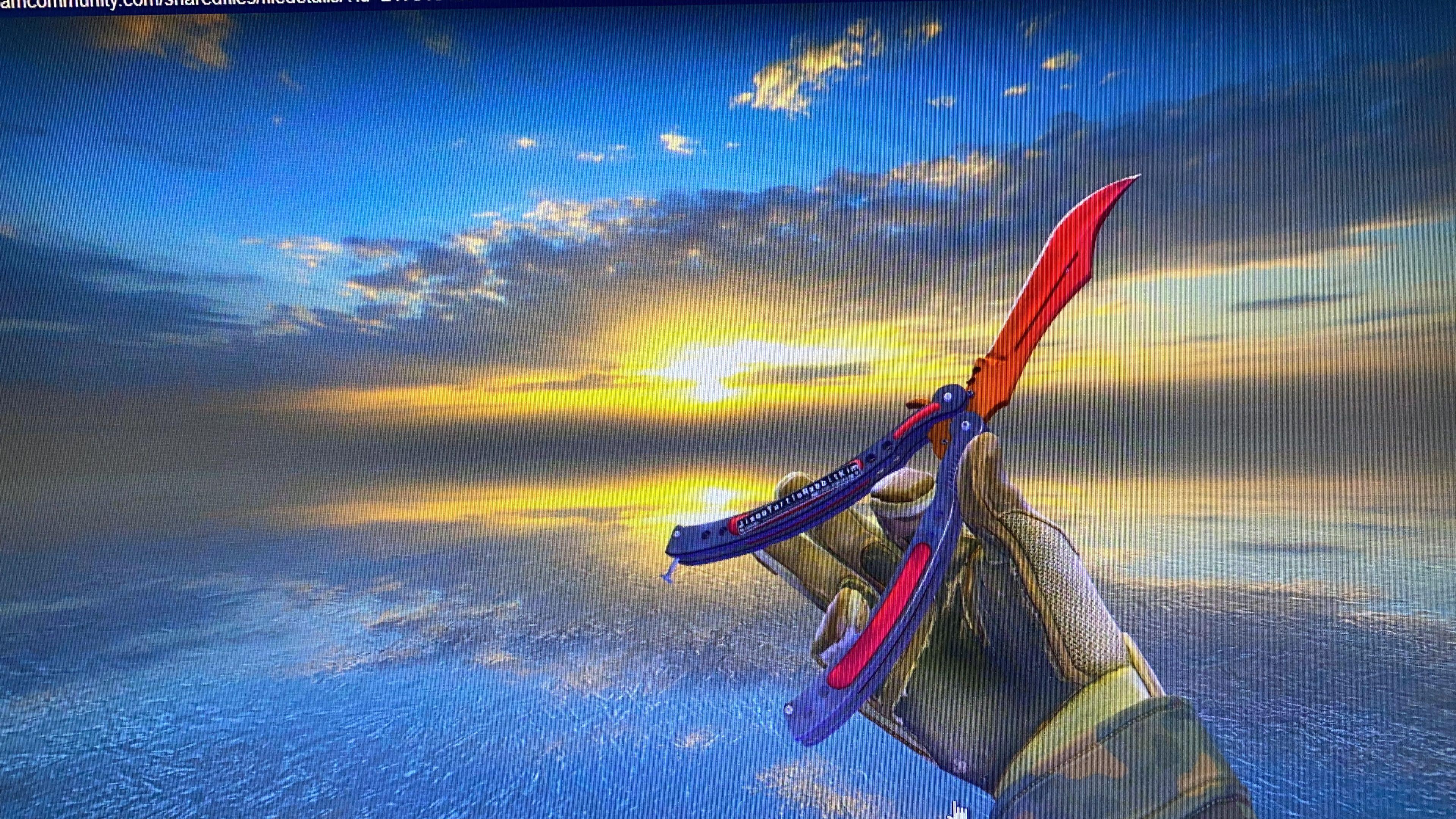 Butterfly Knife Fade FN 94 Csgo, Video Gaming, Gaming Accessories