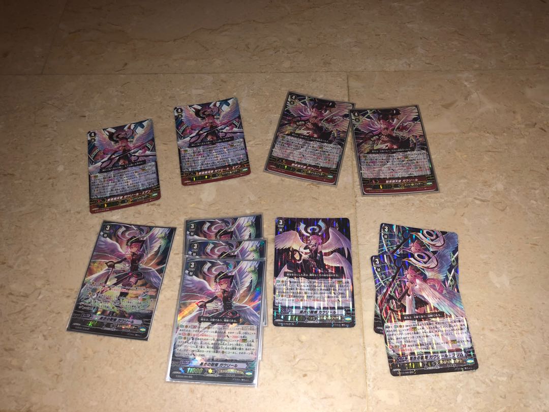 CardFight Vanguard G-Series Angel feather Gavrail, Hobbies & Toys, Toys ...