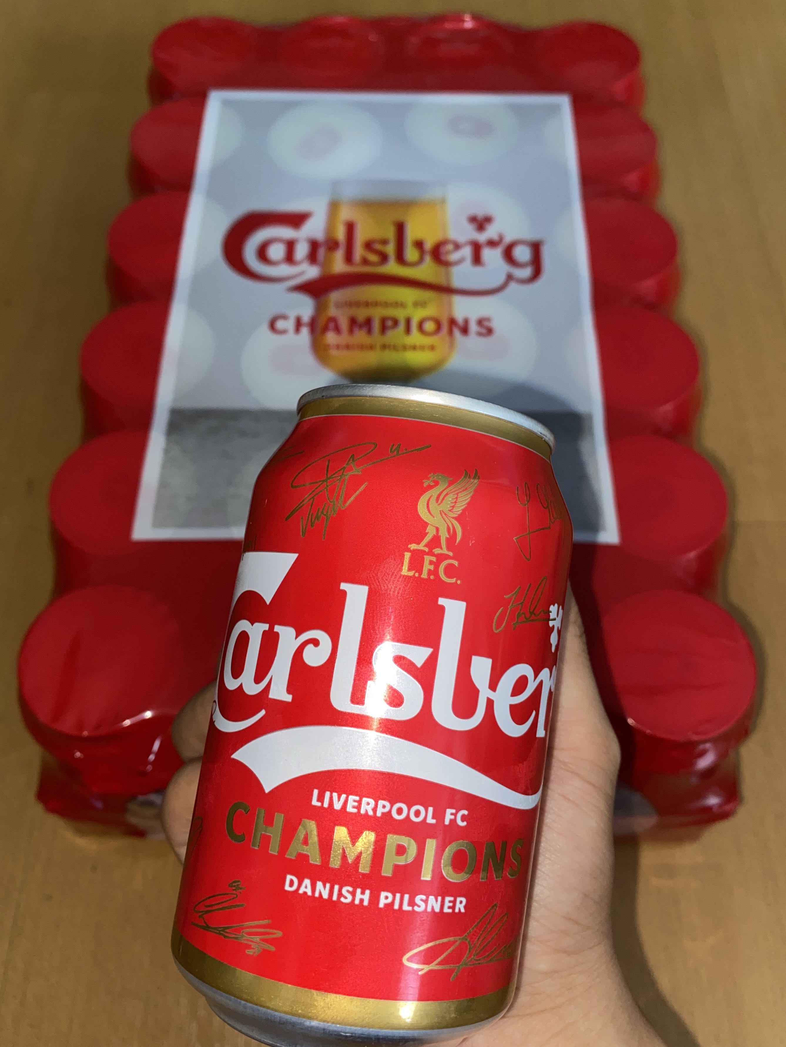 Carlsberg liverpool champions can sales