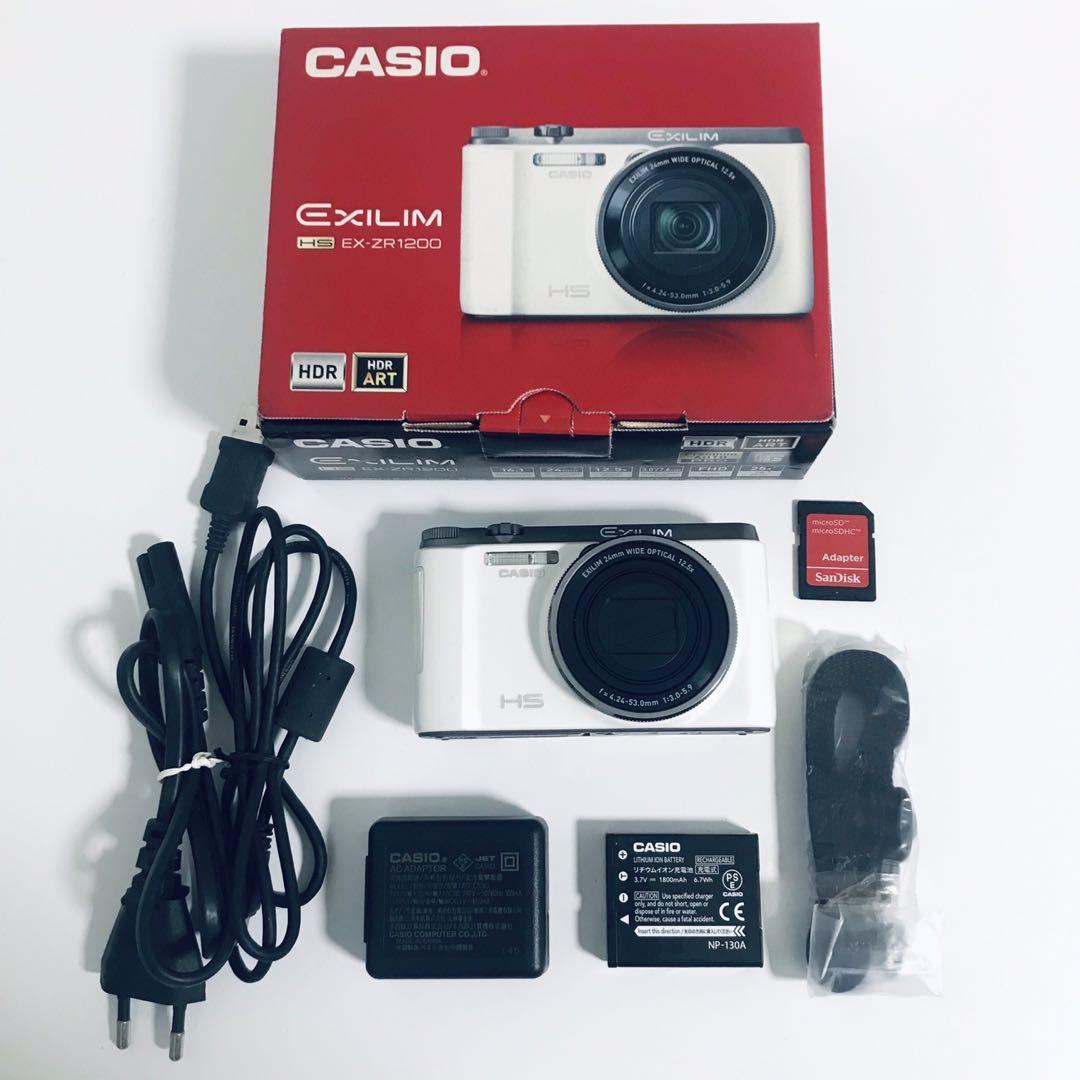 Casio exilim zr1200 top