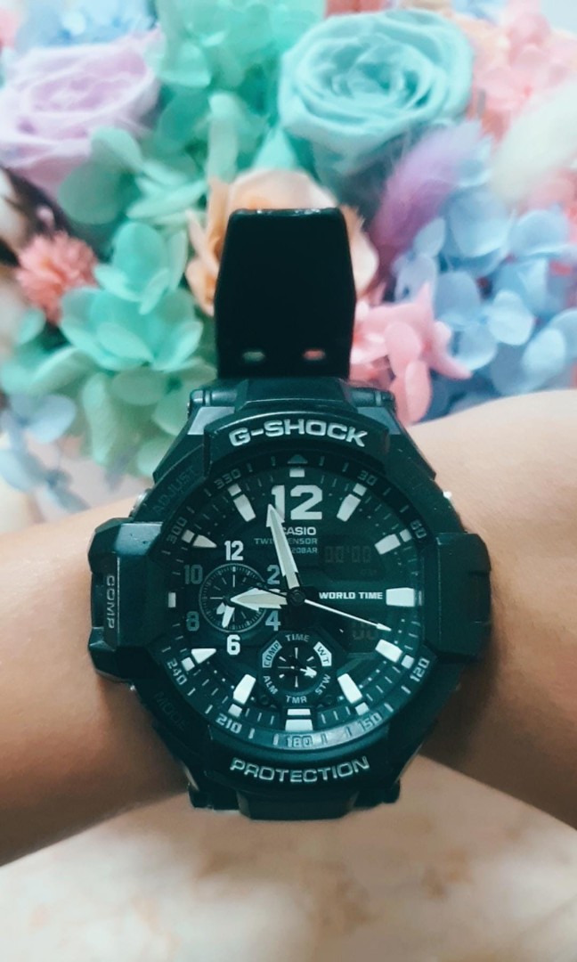 casio twin sensor wr20bar