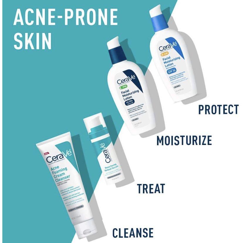 cerave moisturiser breakout