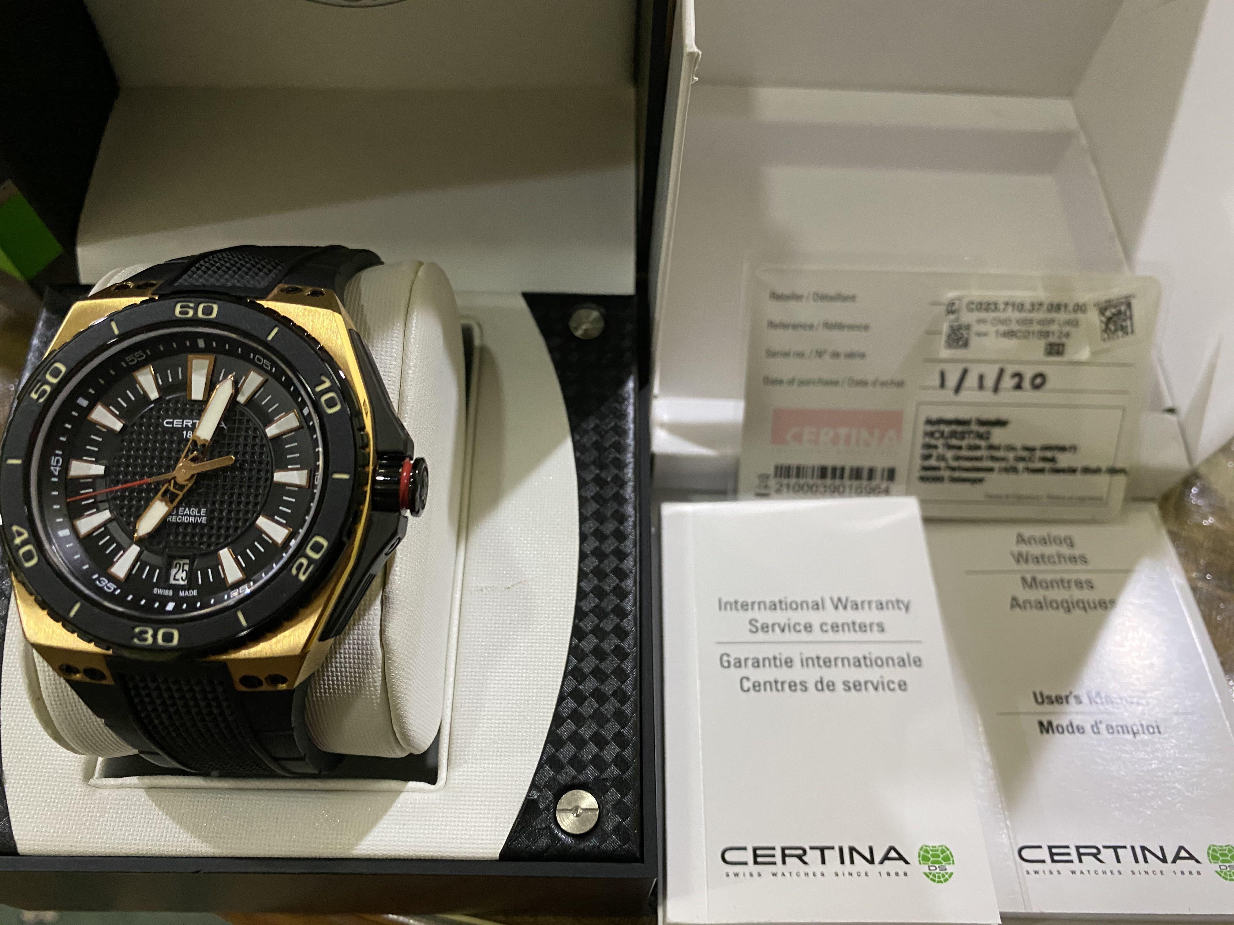 CERTINA DS EAGLE Men s Fashion Watches Accessories Watches on
