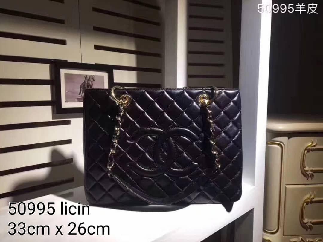 Chanel gst 2025 lambskin