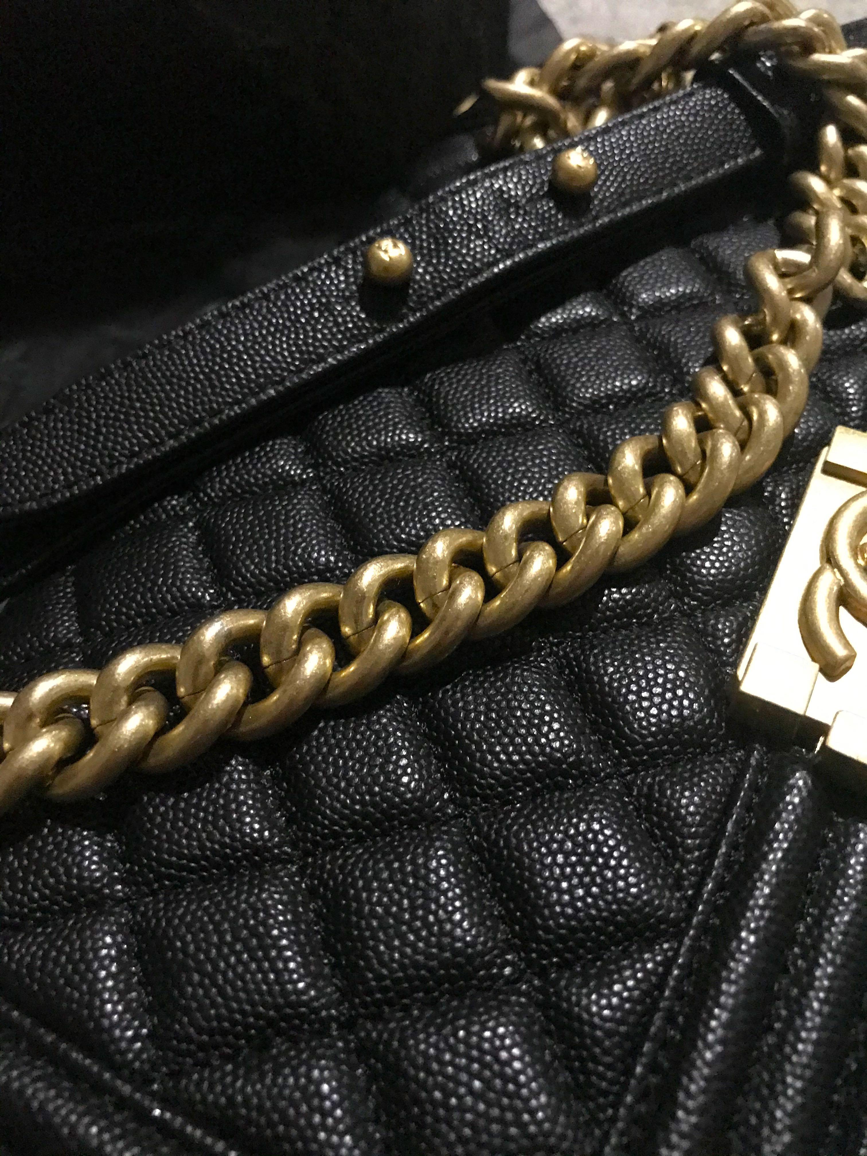 Chanel Le Boy Medium GHW, Luxury, Bags & Wallets on Carousell