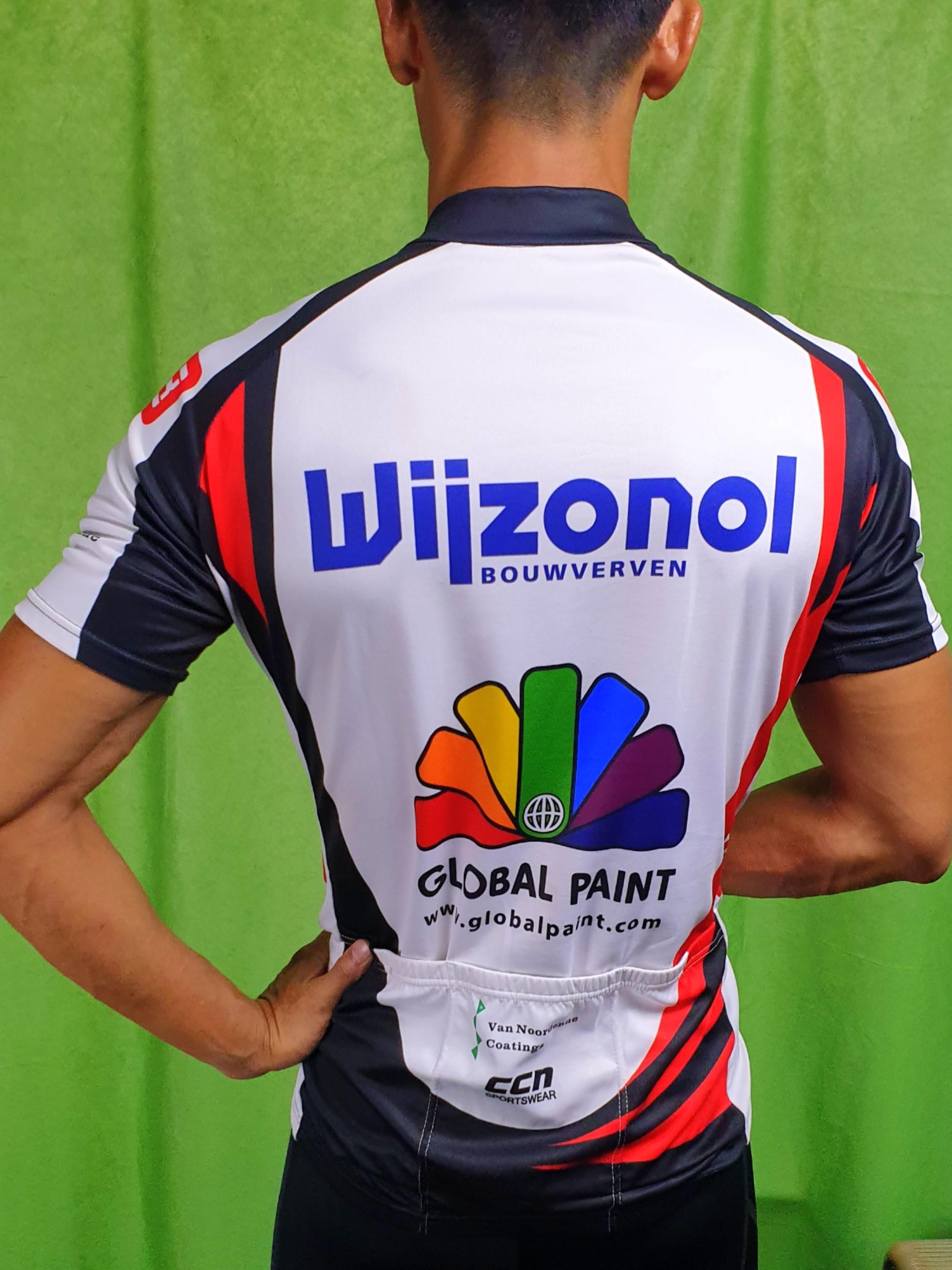 Colourful cycling jersey hot sale