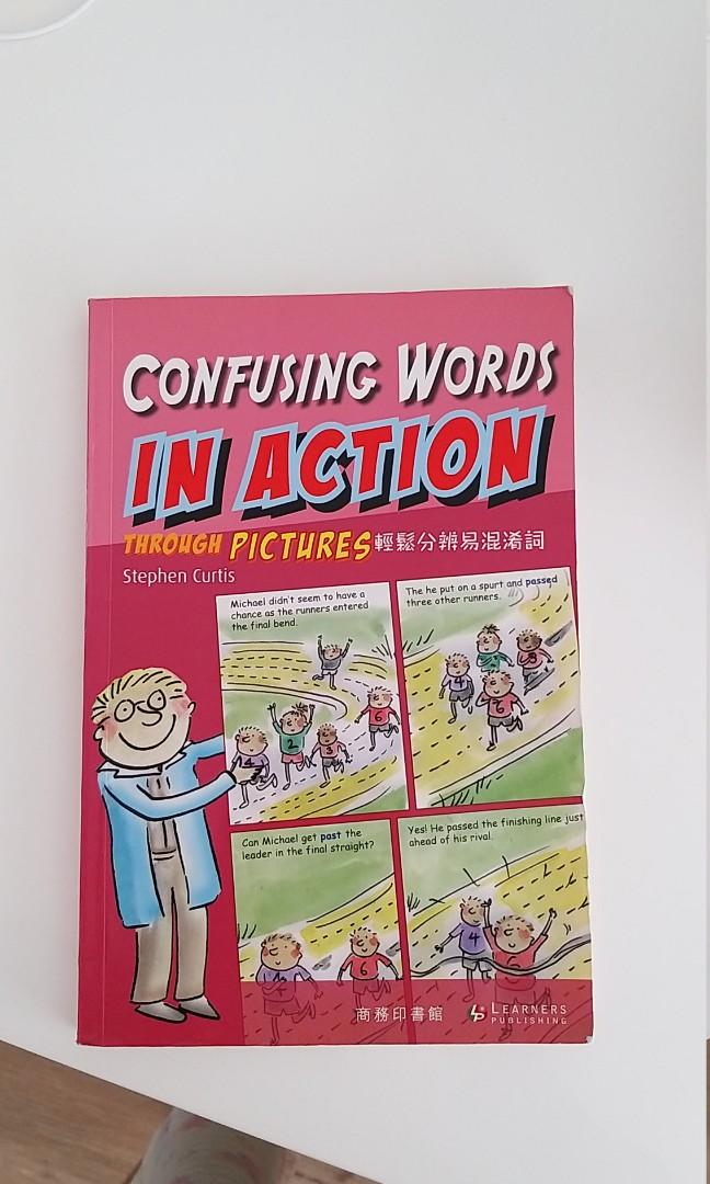 Confusing Words in action, 興趣及遊戲, 書本 & 文具, 小朋友書 - Carousell