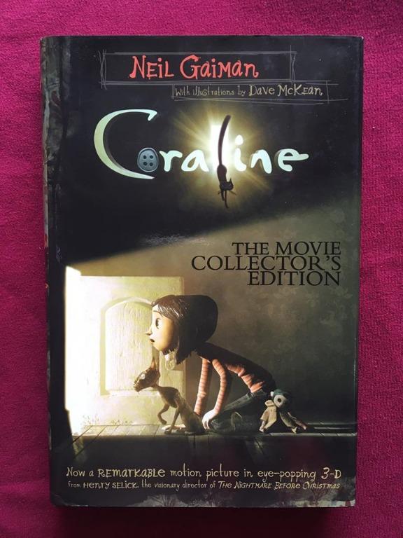 Coraline The Movie Collector S Edition Neil Gaiman Books Stationery Books On Carousell