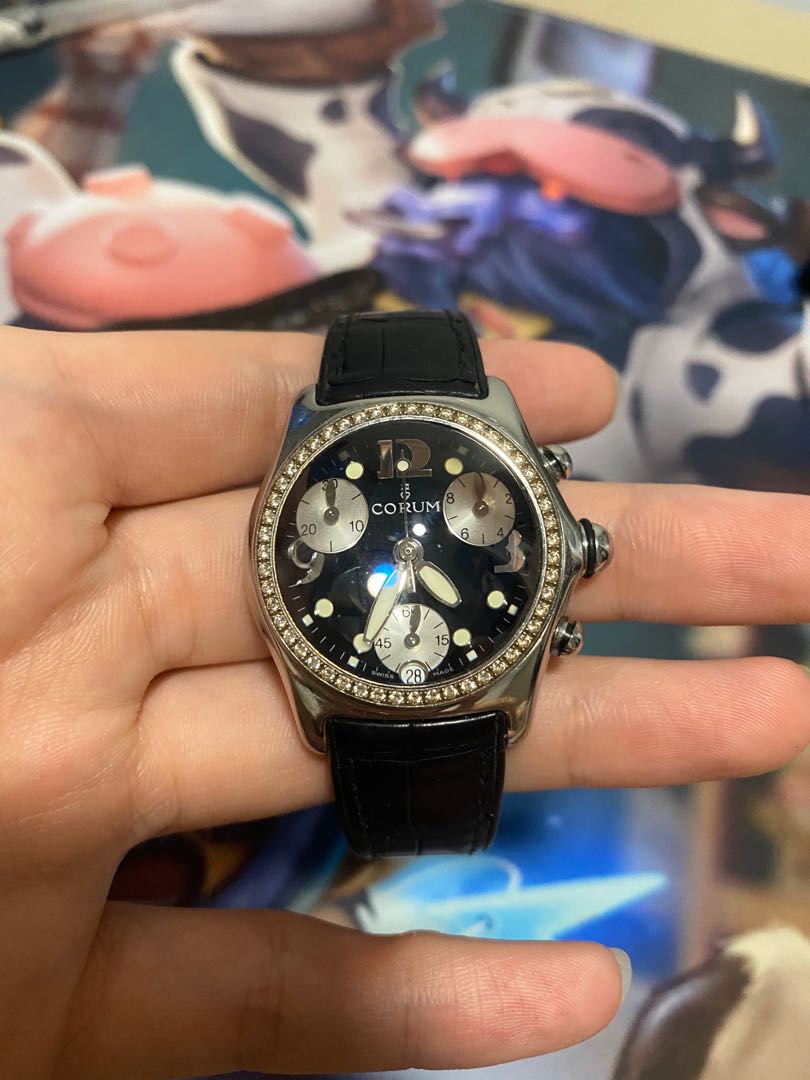 Corum bubble 2024 diamond watch