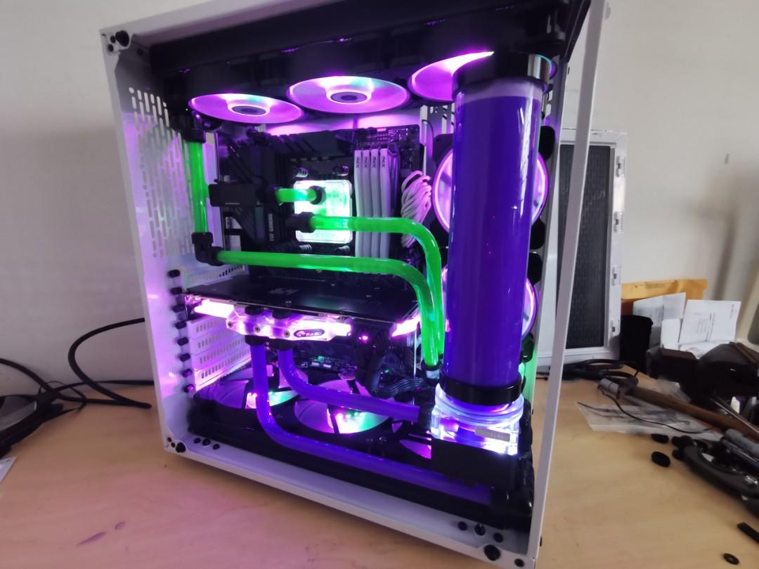 Pc Water Cooling Parts Heatsink Cooled Venzero