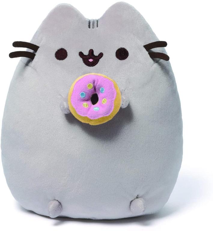 Cute Gund Pusheen Donut Cat Stuffed Animal Plush Toy Doughnut Kitten Plushie Toys Games Stuffed Toys On Carousell