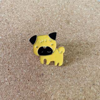 Cute Pug Enamel Pin