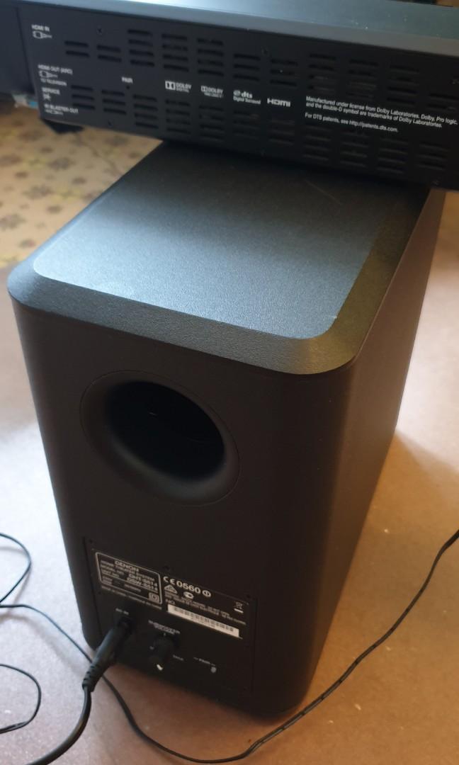 Denon DHTS514 Home Theatre System Soundbar with Subwoofer, Electronics