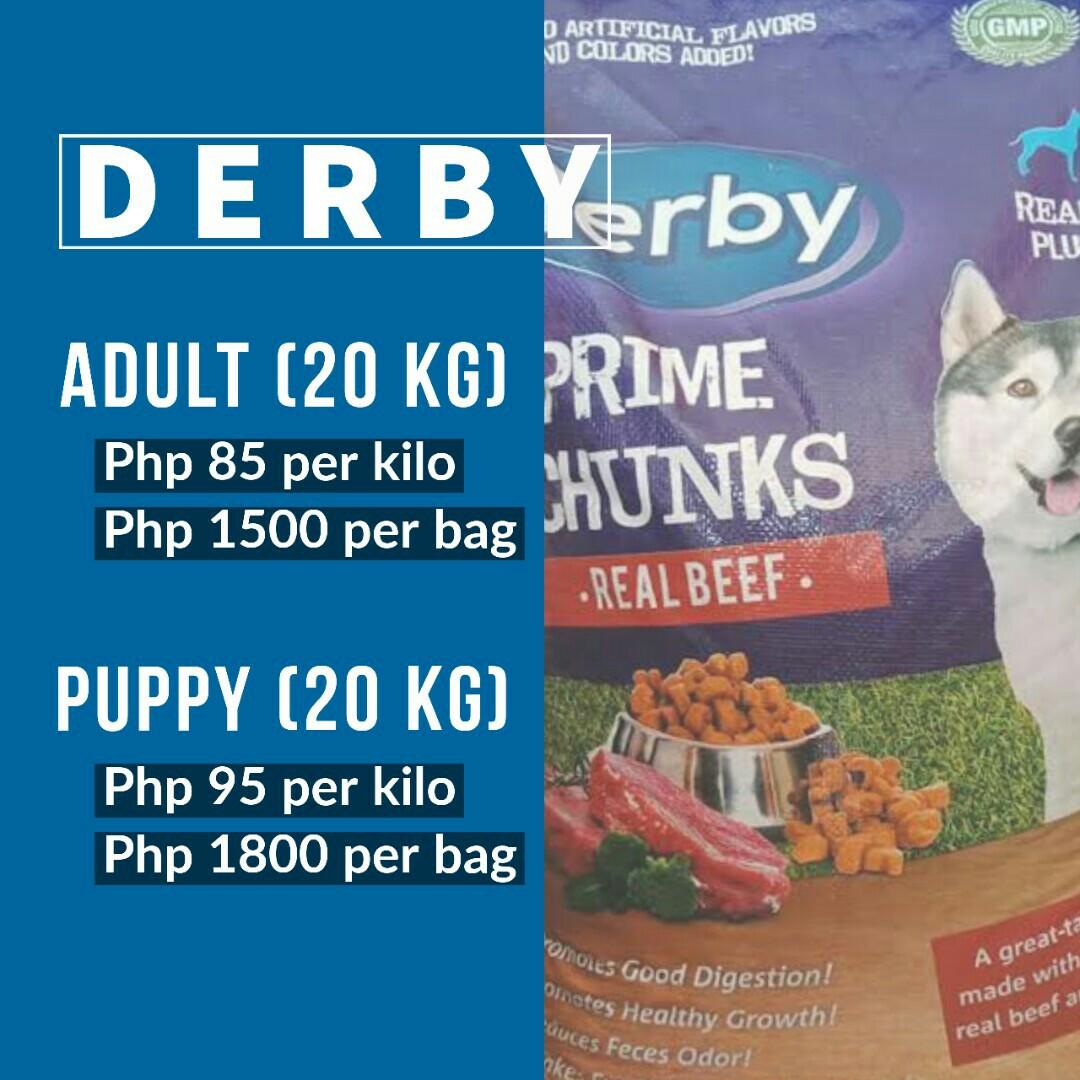 Derby Dog Food, Pet Supplies, Pet Food on Carousell