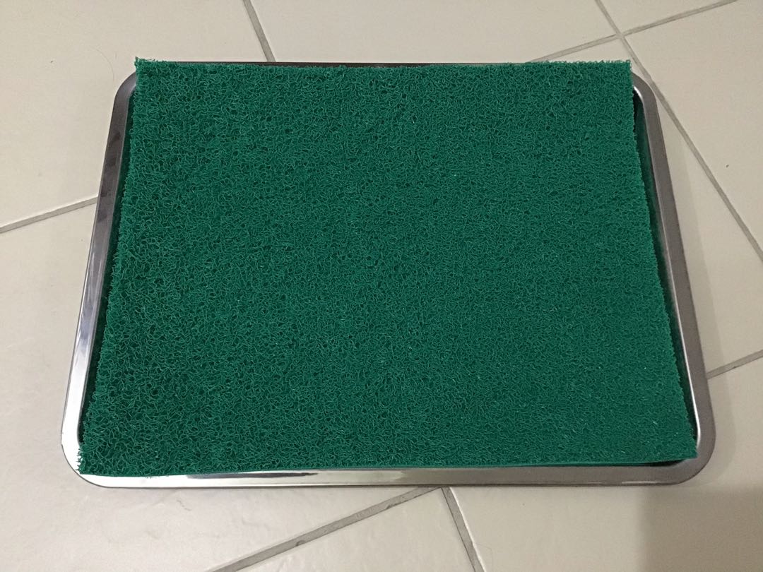 Stainless Tray Disinfectant Mat w/ Chlorine, Beauty & Personal Care