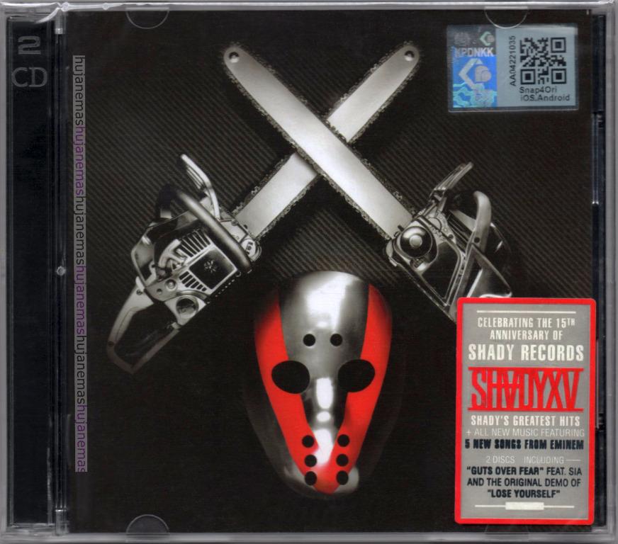 Eminem Slaugtherhouse D12 Bad Meets Evil Yelawolf 50 Cent Obie Trice Shadyxv Shady S Greatest Hits 2014 Universal Music Deluxe 2 Cd Set Music Media Cd S Dvd S Other Media On Carousell