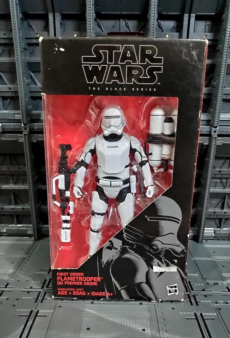 Star Wars Black Series 6 inch First Order Flametrooper MISB