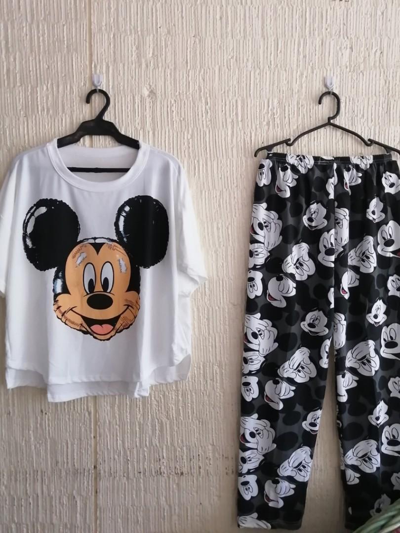 For sale Mickey terno pajama Women s Fashion Dresses Sets