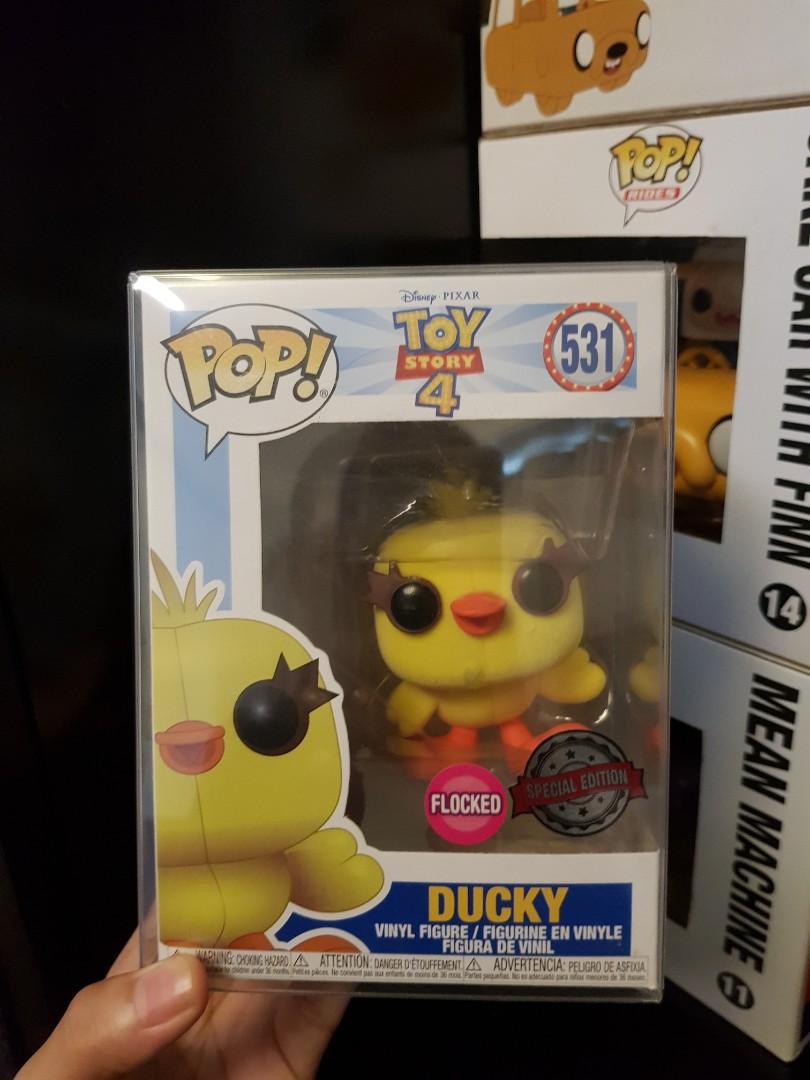 flocked ducky funko pop