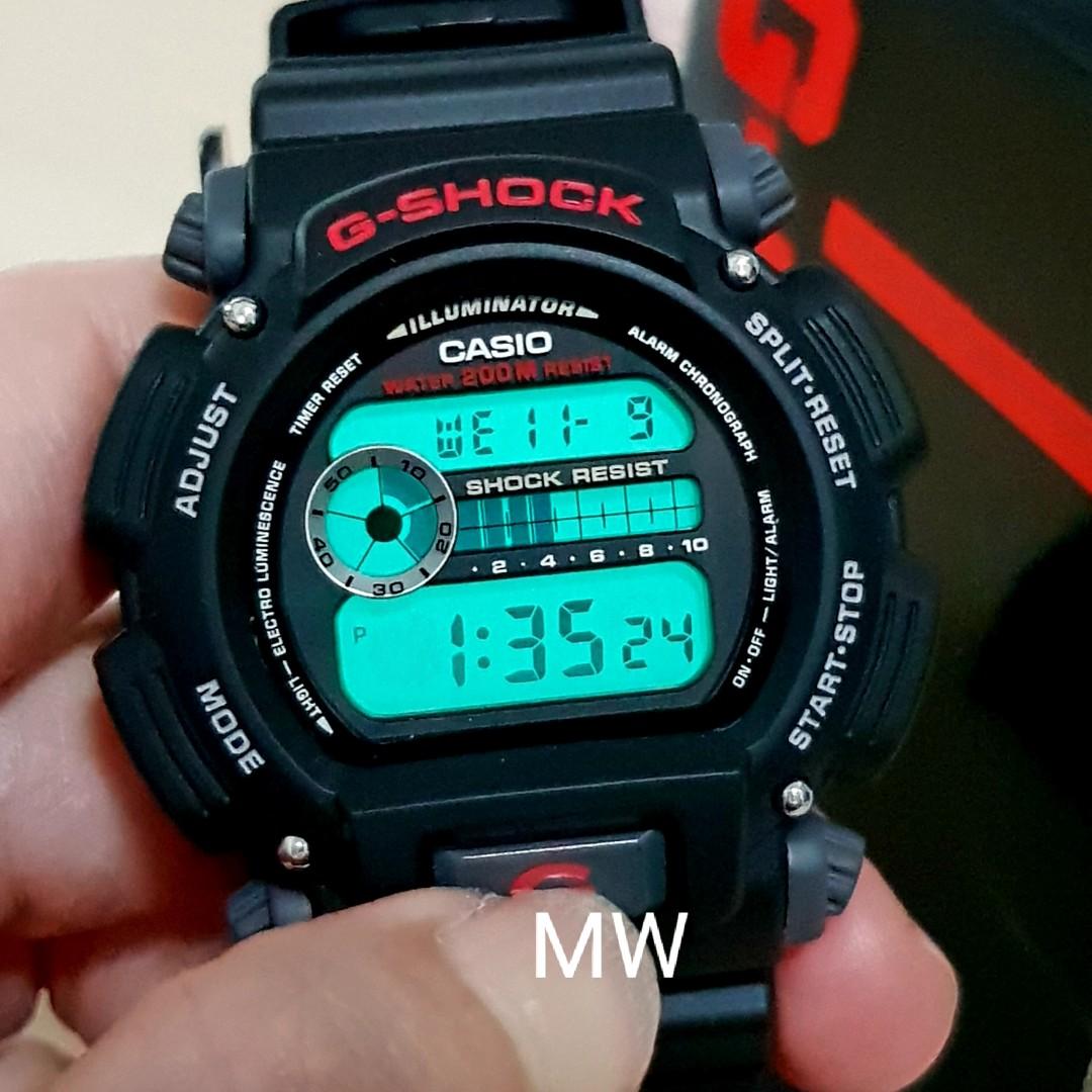 g shock dw blue