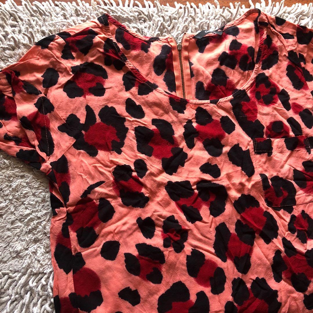 george leopard dress