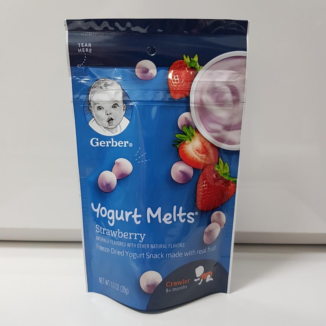 gerber strawberry yogurt melts