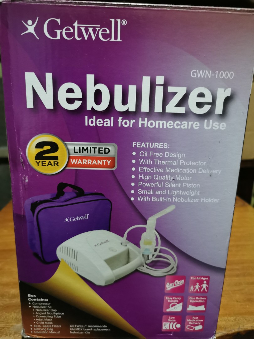 GET well Portable Nebulizer, Babies & Kids, Bathing & Changing, Other ...