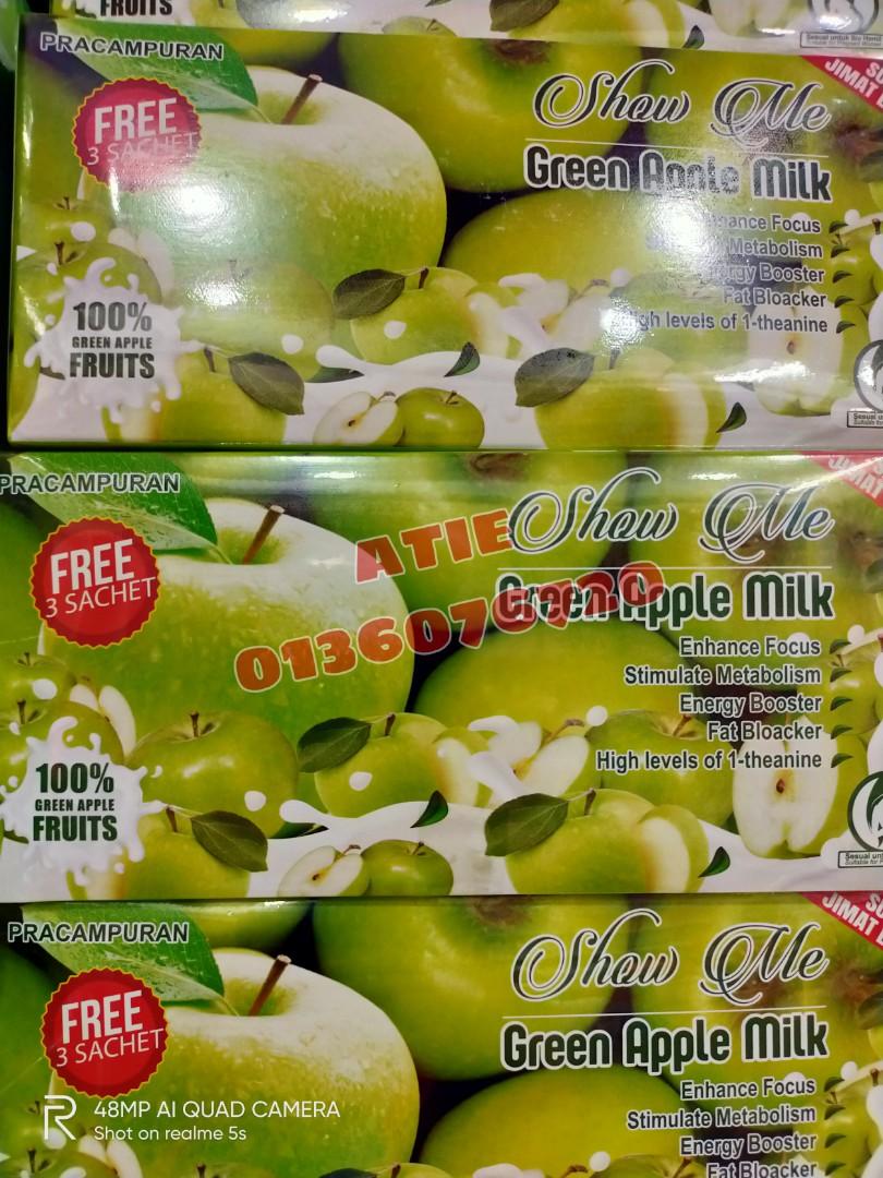 Green Apple Milk Food Drinks Food Drinks Others On Carousell