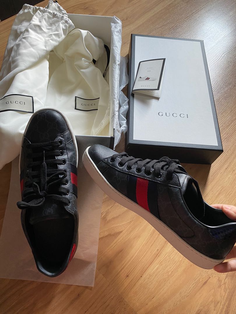 ace gg supreme sneaker gucci