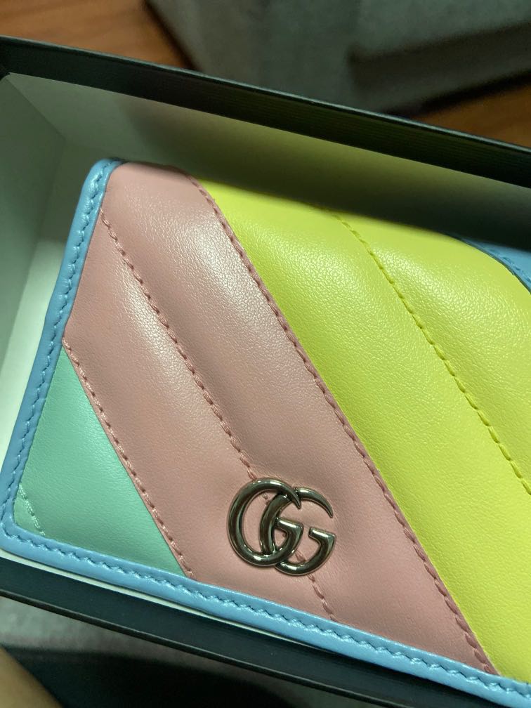 100 Authentic Gucci Pastel Marmont Small Wallet BELOW RRP