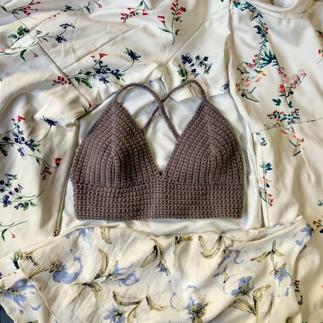 Handmade bralette clearance