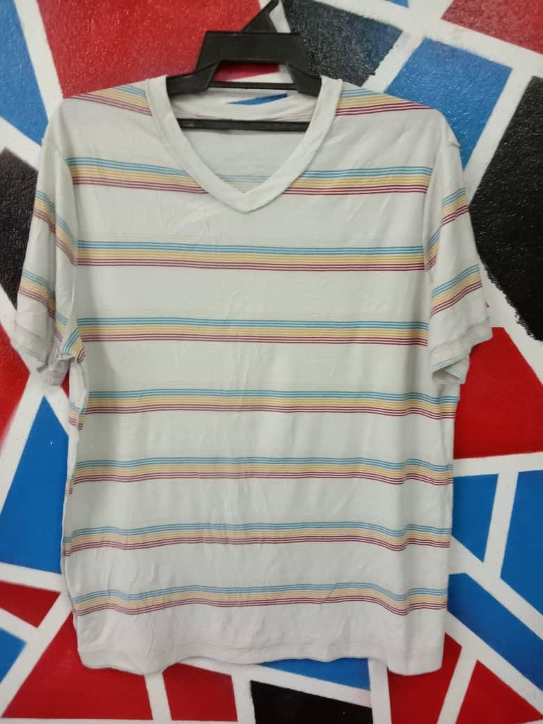 Hang Ten Stripes Rainbow Men S Fashion Clothes Tops On Carousell