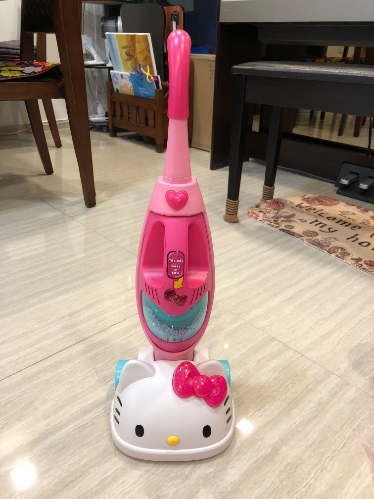 Hello Kitty Vacuum Cleaner toy, Hobbies & Toys, Toys & Games on Carousell