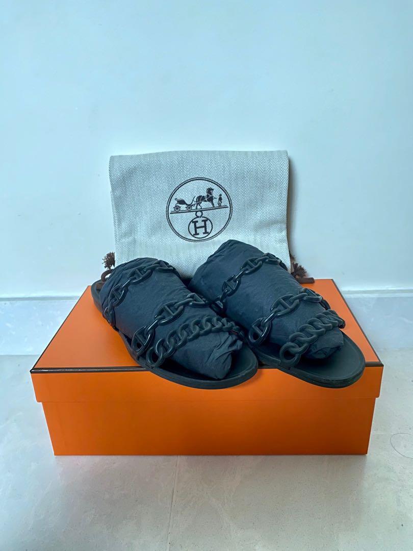 hermes rivage jelly sandals