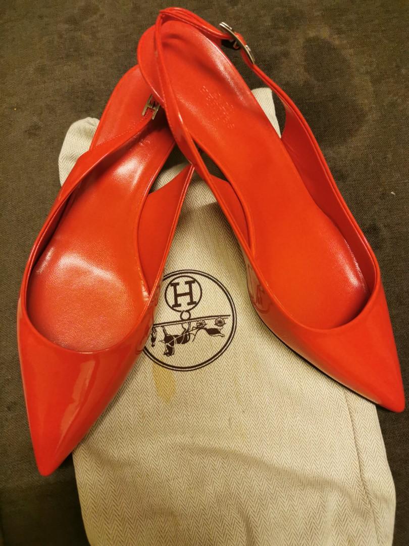 hermes slingback
