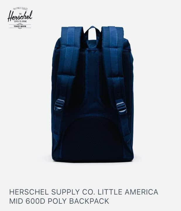 herschel backpack 17l