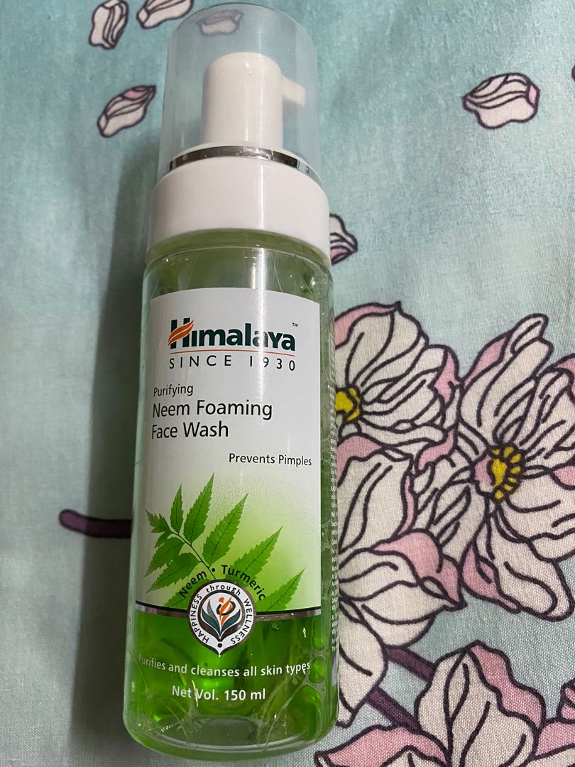 Himalaya Neem Foaming Face Wash Health Beauty Skin Bath Body On Carousell