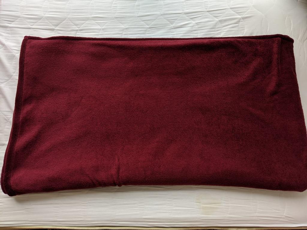 Ikea Tratviva 91x98 red blanket Babies Kids Bathing Changing Other Baby Bathing Changing Needs on Carousell