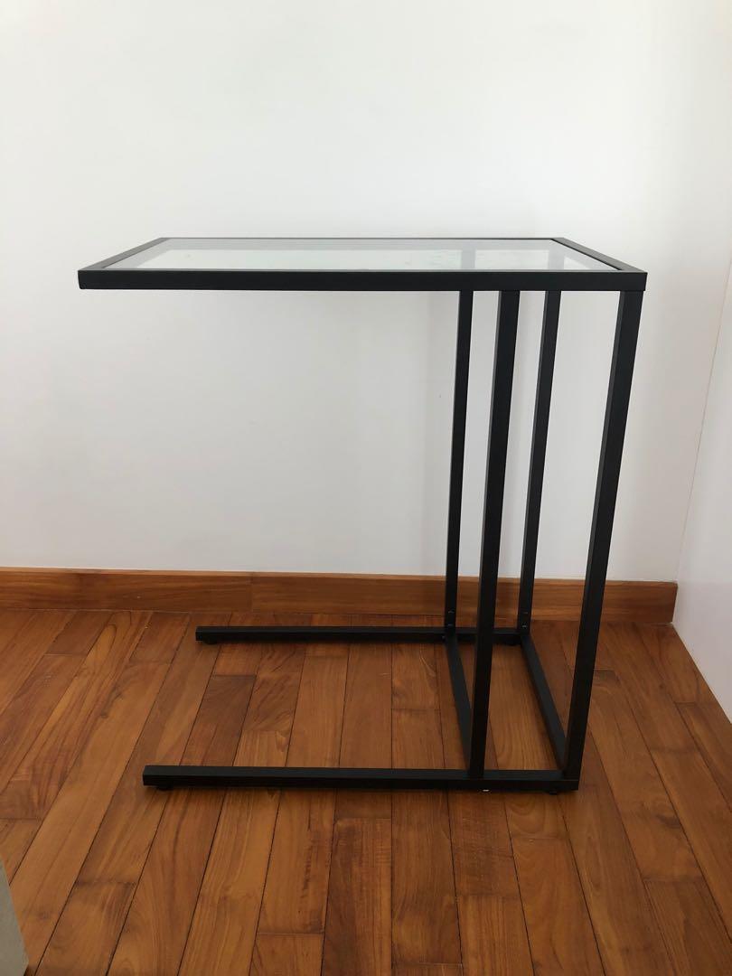 IKEA Vittsjo laptop stand / side table, Furniture & Home Living, Furniture,  Tables & Sets on Carousell