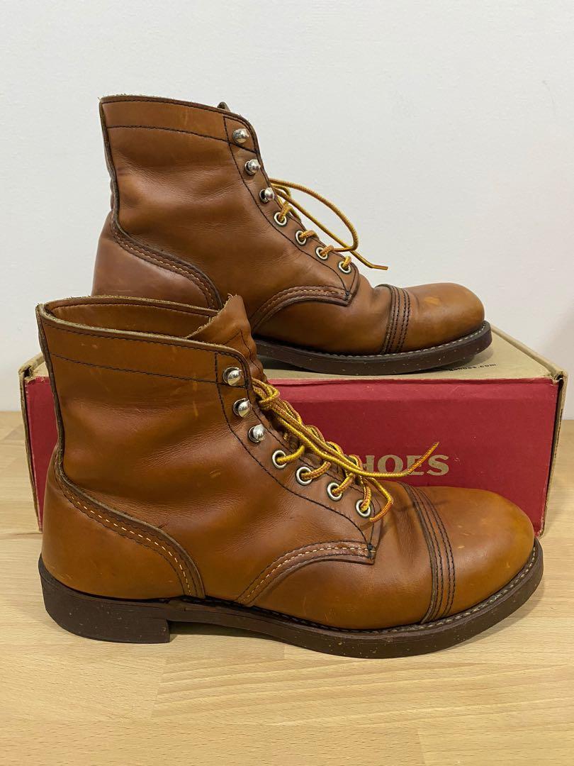 Iron ranger red wing 8112, Men's Fashion, Footwear, Boots on Carousell