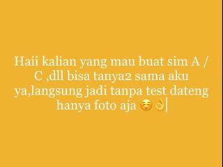 Jasa pembuatan sim
