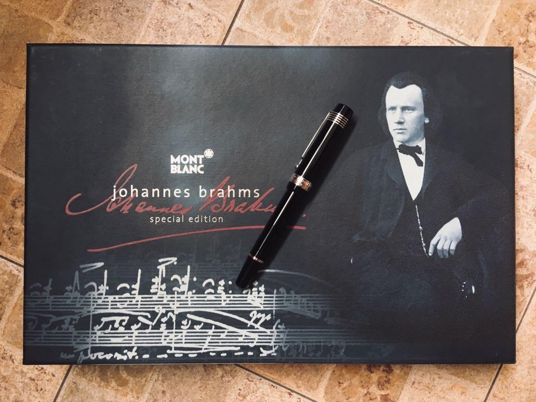 Montblanc brahms fountain pen best sale