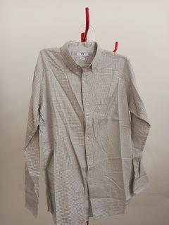 Kemeja Kerja Cowok - Uniqlo Men's Working Shirt
