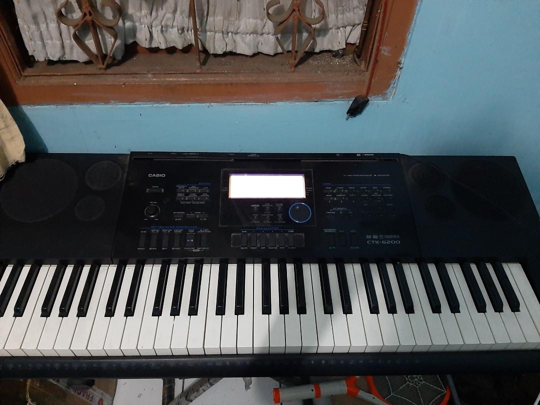 Keyboard casio ctk 6200 sale