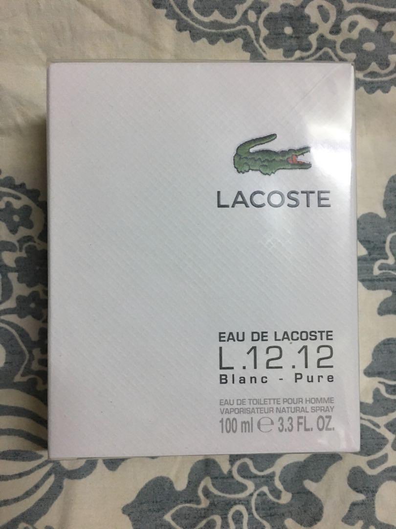 lacoste white perfume fake