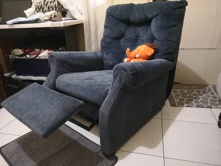 Lazy boy corduroy hot sale recliner