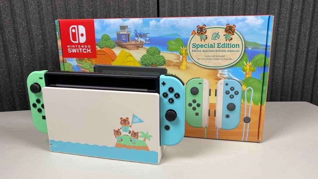 animal crossing nintendo switch limited edition