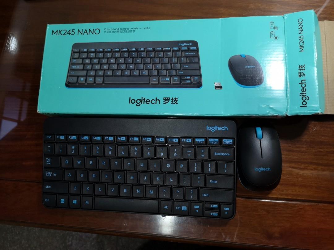 Logitech MK245 Nano, Computers & Tech, Parts & Accessories, Mouse ...